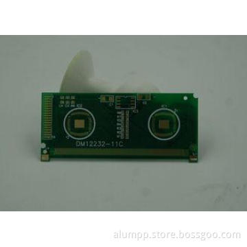 Double Layer PWB Printed Wire Board Green Solder Mask Immer